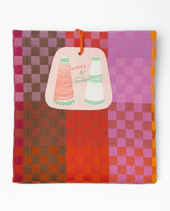 Tea Towel - checkered check - 136A