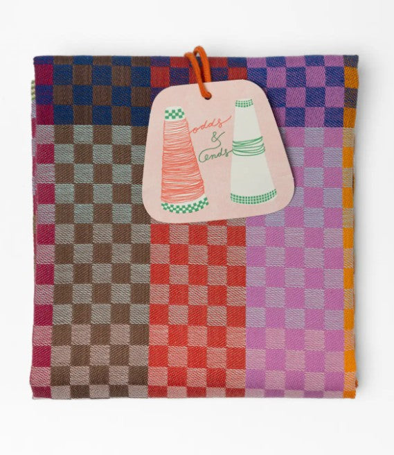 Tea Towel - checkered check - 136B