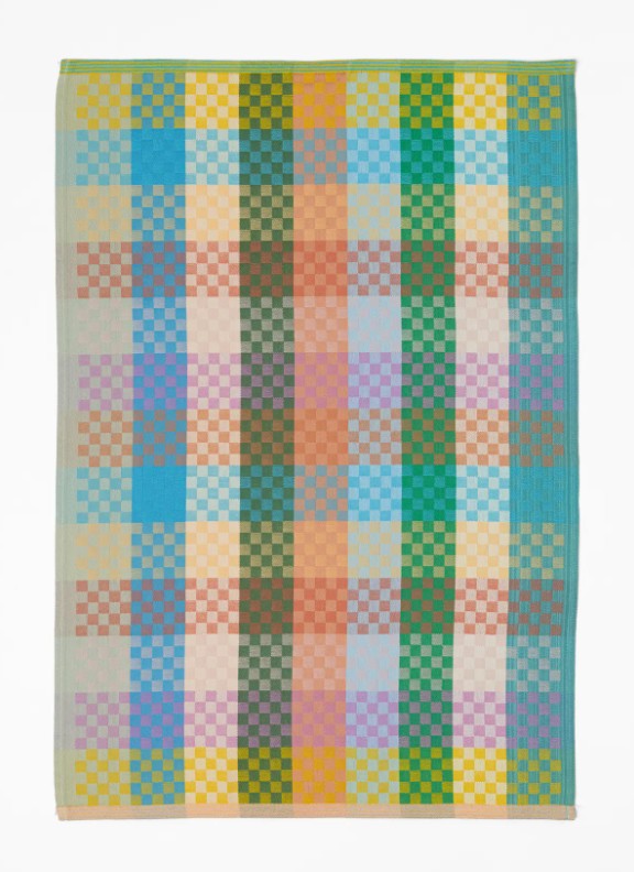 Tea Towel - checkered check - 137A