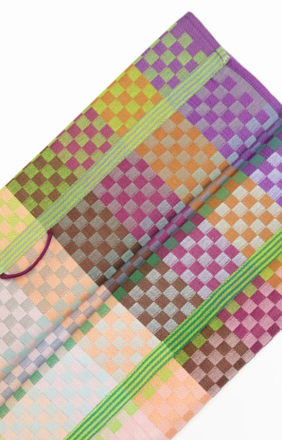 Tea Towel - checkered check - 86B
