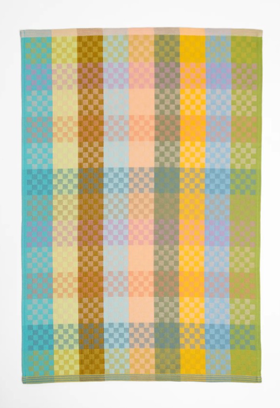 Tea Towel - checkered check - 87A