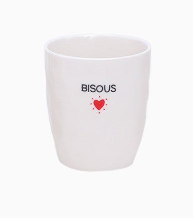 Gobelet message - Bisous