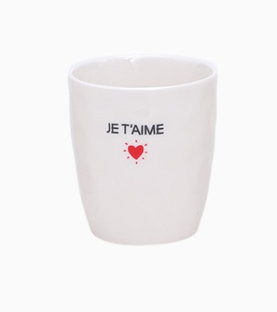 Gobelet message - Je t'aime