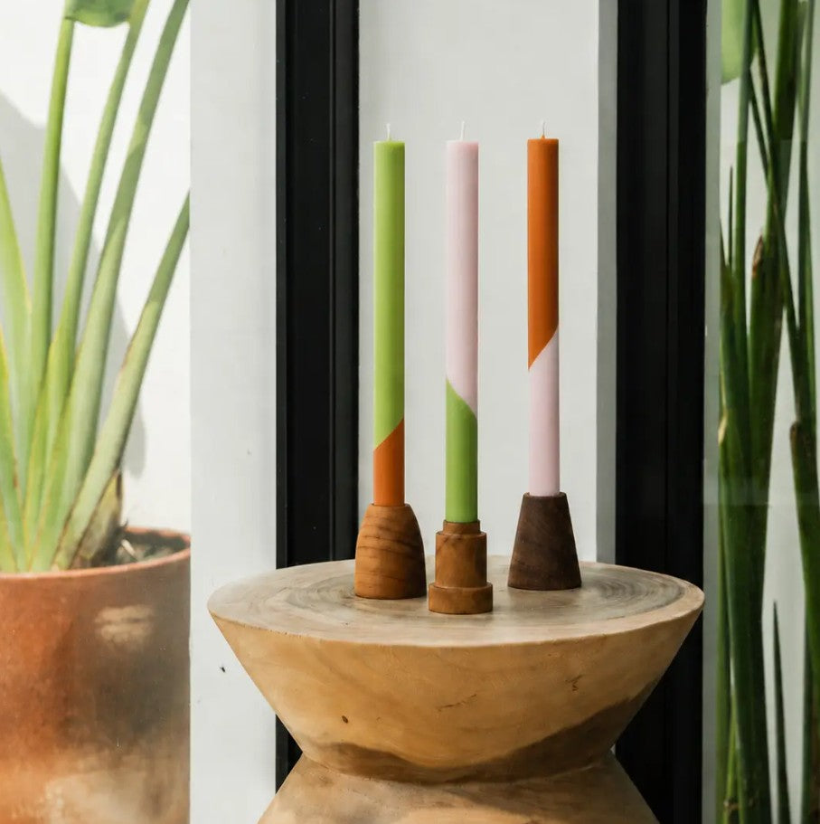Lot de 3 bougies - Diagonale - Joy