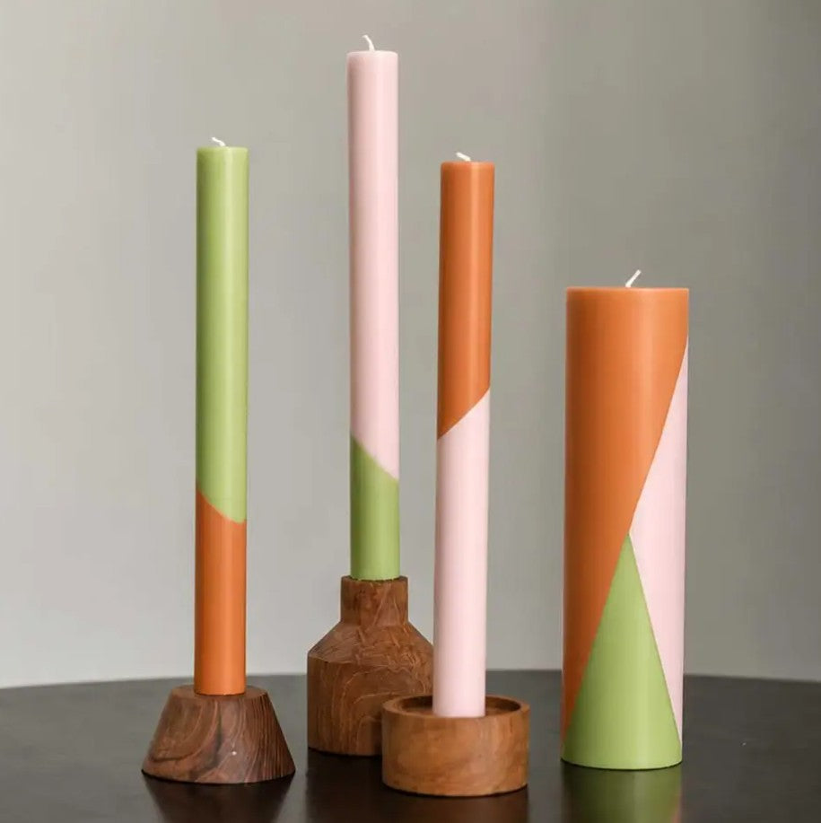 Lot de 3 bougies - Diagonale - Joy
