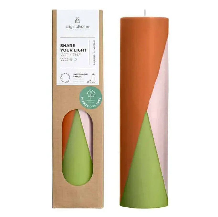 Bougie Pillar - Diagonale - Joy