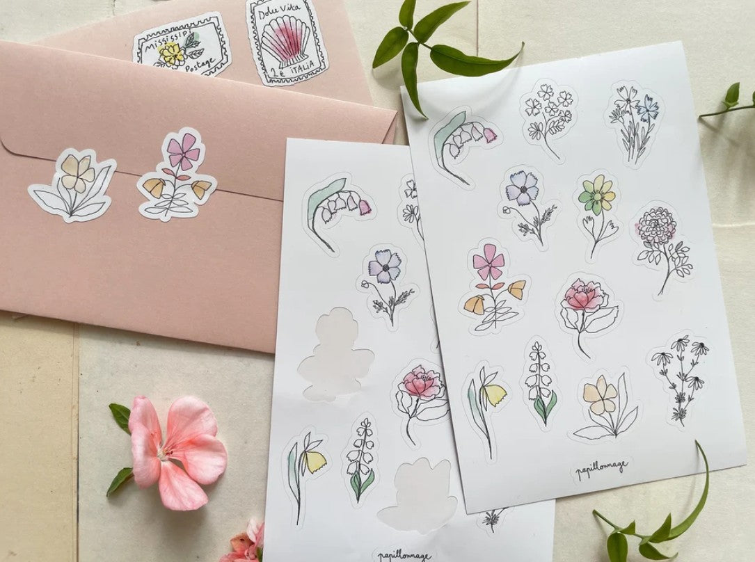 Stickers - Fleurettes