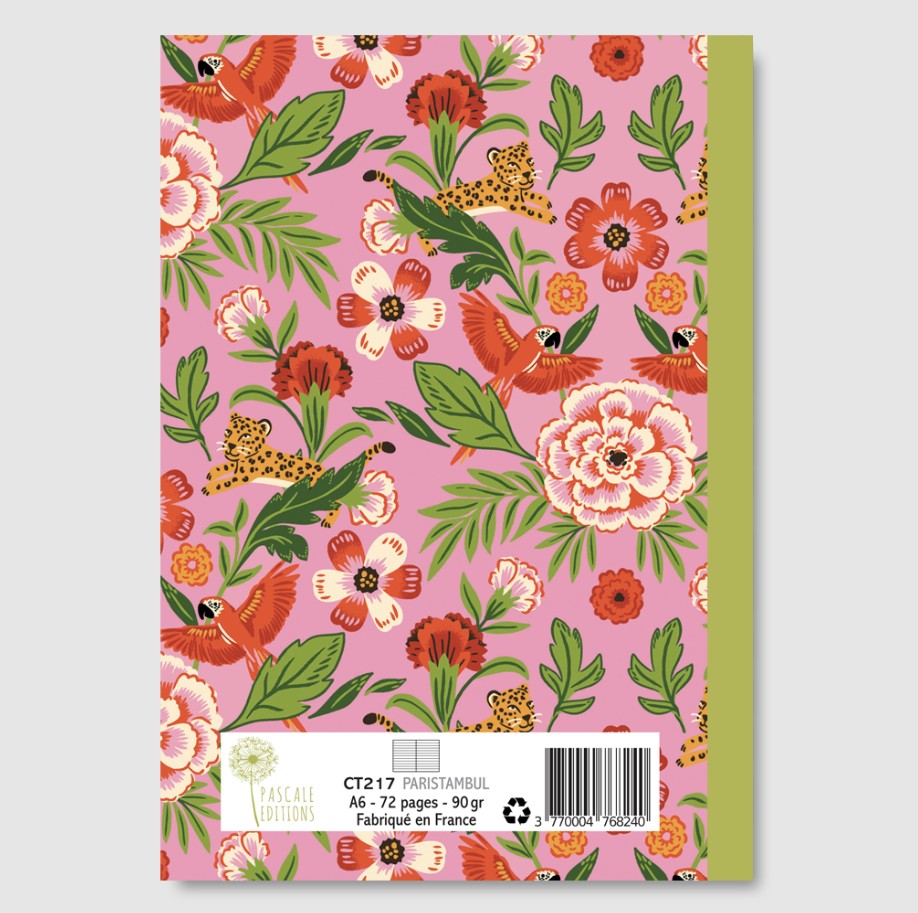 Cahier A6 à lignes - CT217