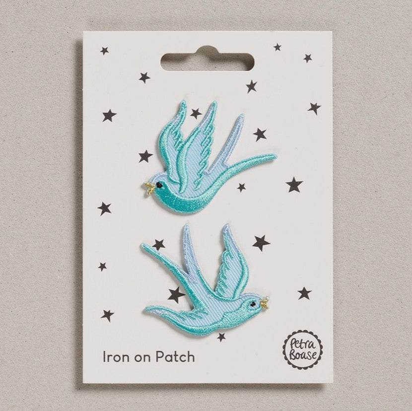 Patch thermocollant - Hirondelles Bleues