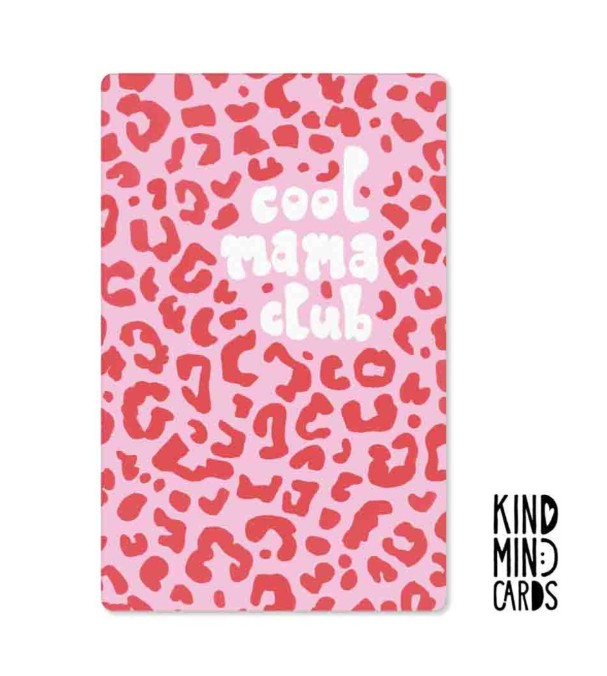 Carte postale Kind - Cool Mama Club - KM0609EN