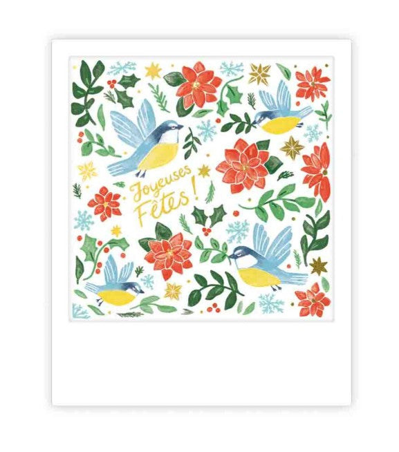 Mini carte postale - Joyeuses fetes - XMP0262FR