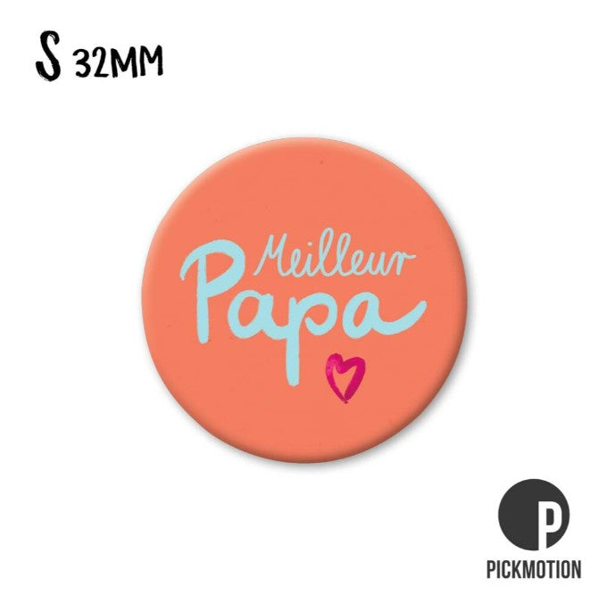 Petit magnet - meilleur papa - MS0771FR