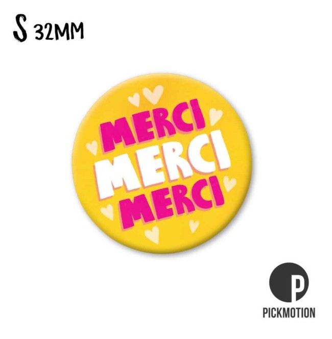Petit magnet - Merci Merci Merci - MS0806FR
