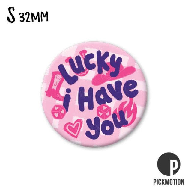 Petit magnet - Lucky I have you symbols - MS0830EN