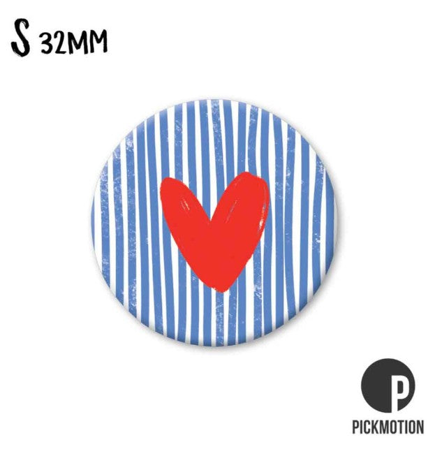 Petit magnet - Heart Stripes - MS0879