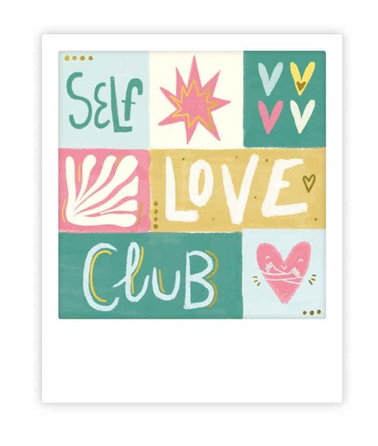 Mini carte postale - Self Love Club - MP1142EN