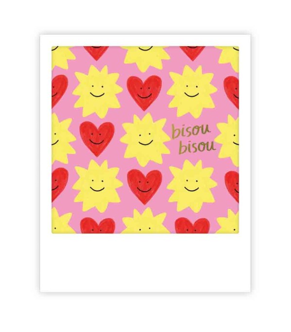 Mini carte - Bisou Bisou - MP1191FR