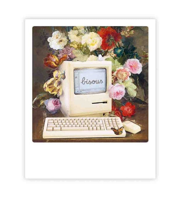 Carte postale - bisou computer - ZG1551FR