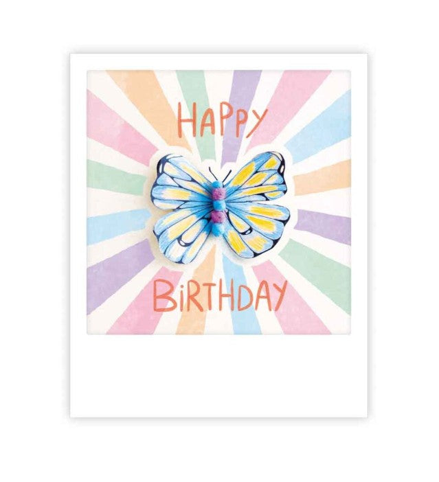 Carte postale - Happy Birthday butterfly - ZG1679EN