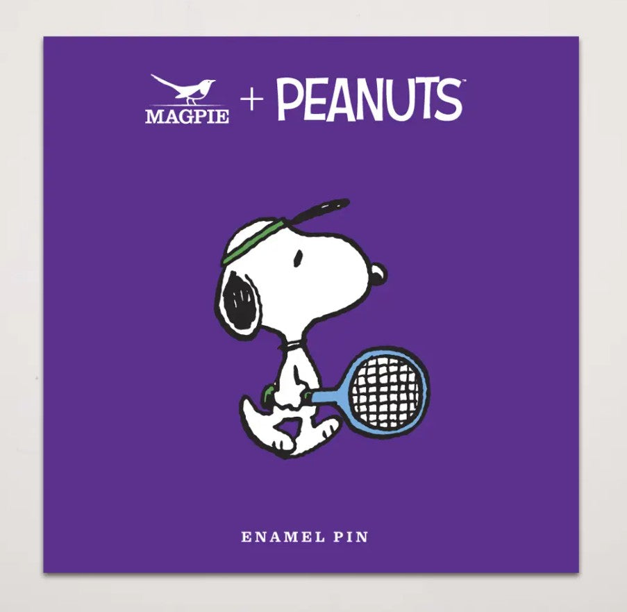 Pin's Peanuts - Sport - Tennis