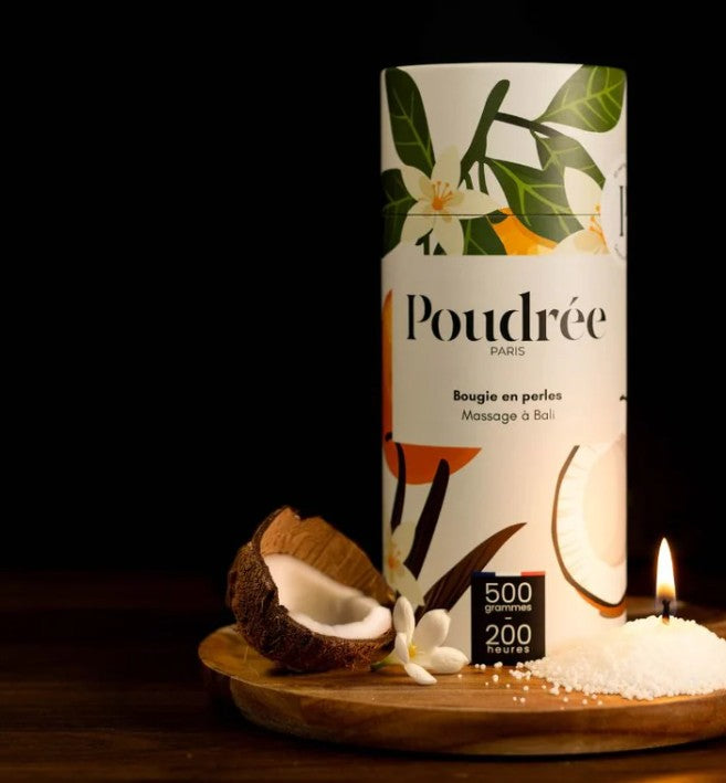 Bougie en perles de cire - Massage à Bali