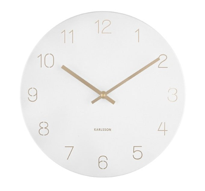 Horloge - Karlsson Charm - white