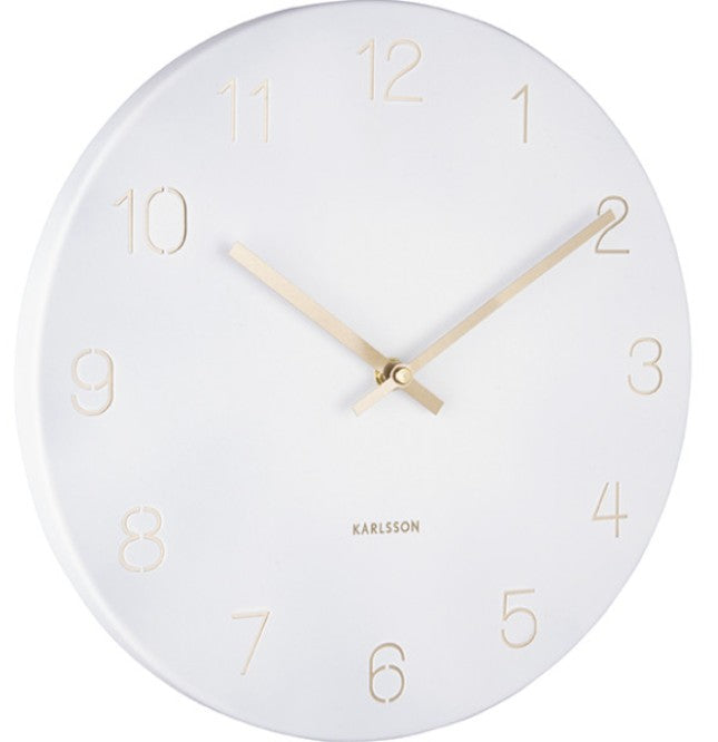 Horloge - Karlsson Charm - white