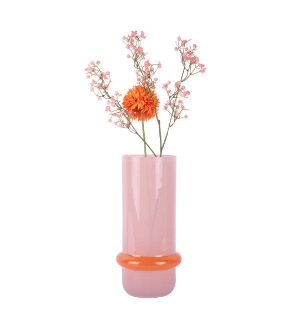 Vase - Animado Anillo - L - pink/orange