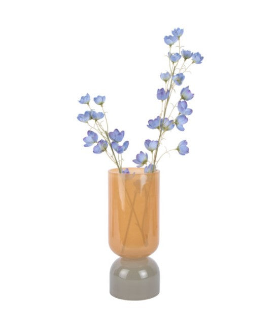 Vase - Variado Colores - M - ochre/jade