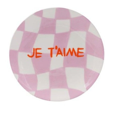 Assiette Diego - Je t'aime