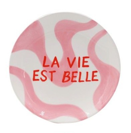 Assiette Diego - La vie est belle