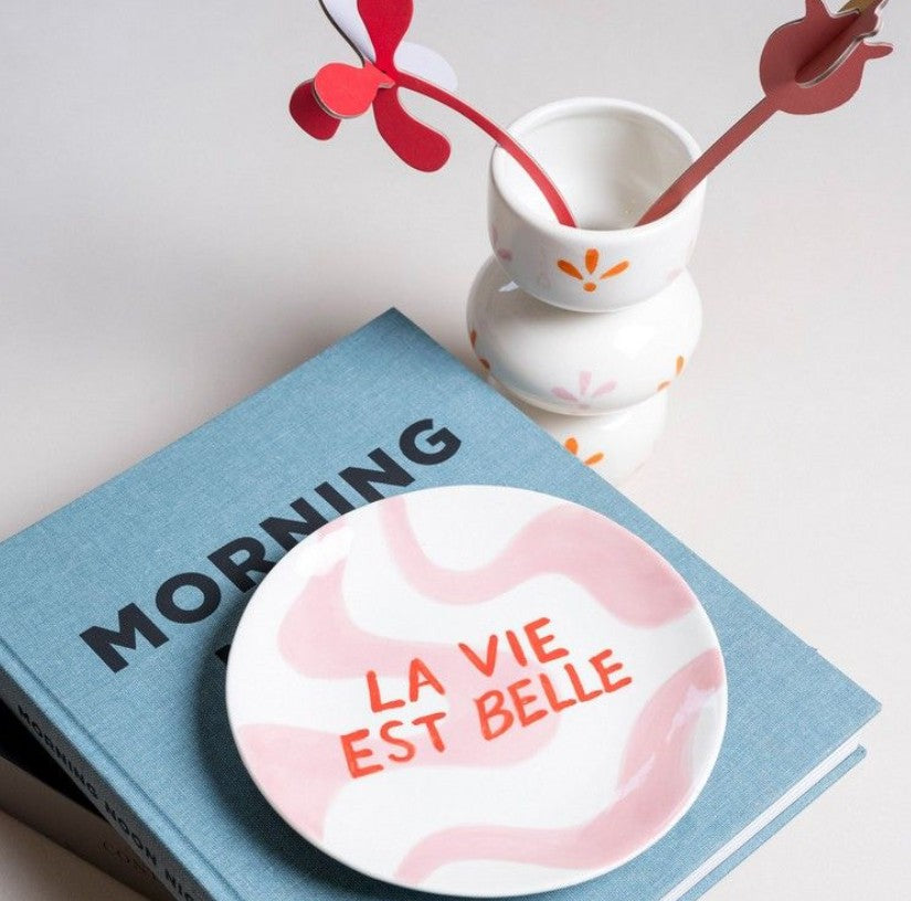 Assiette Diego - La vie est belle