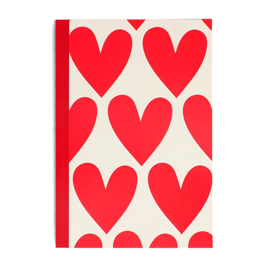 Carnet A5 - Coeurs