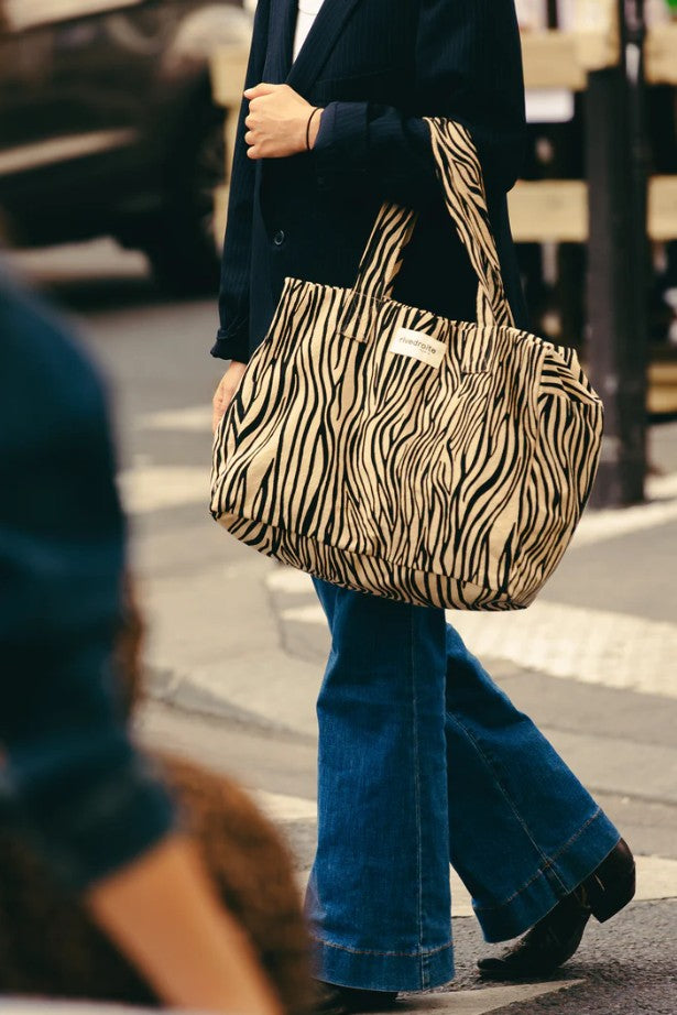 Célestins - The 24h bag en coton recyclé - Zebre