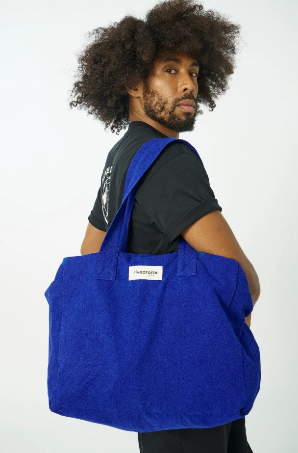 Célestins - The 24h bag en coton recyclé- Indigo Blue
