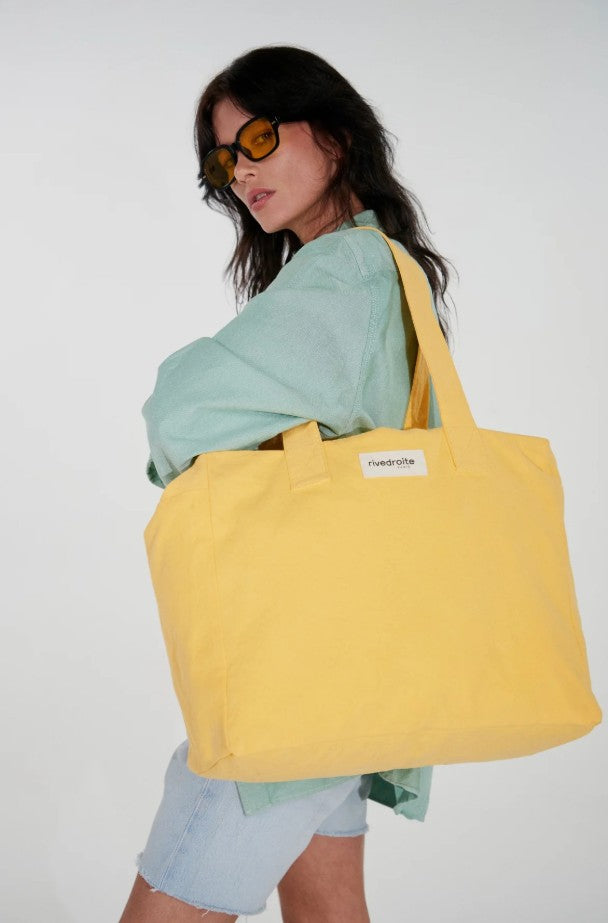 Célestins - The 24h bag en coton recyclé - Sunny Jelly Yellow - été 2026