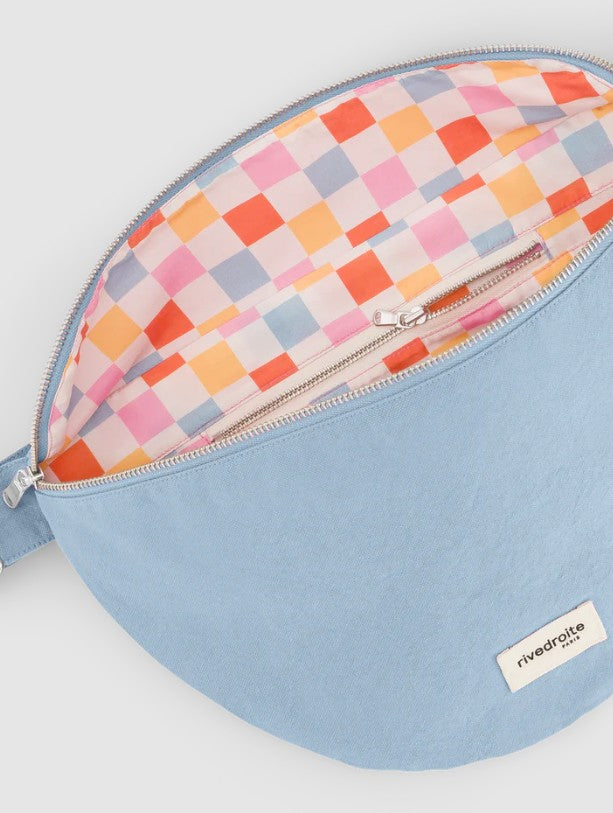 Custine XL - Le sac Banane XL - Ice pop blue - été 2026