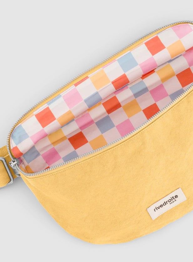 Custine - Le sac Banane - Sunny jelly yellow - été 2026