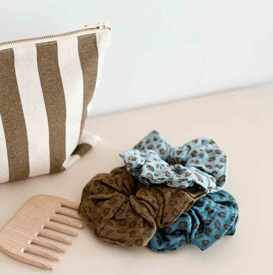 Chouchou - Mini Léopard - Olive