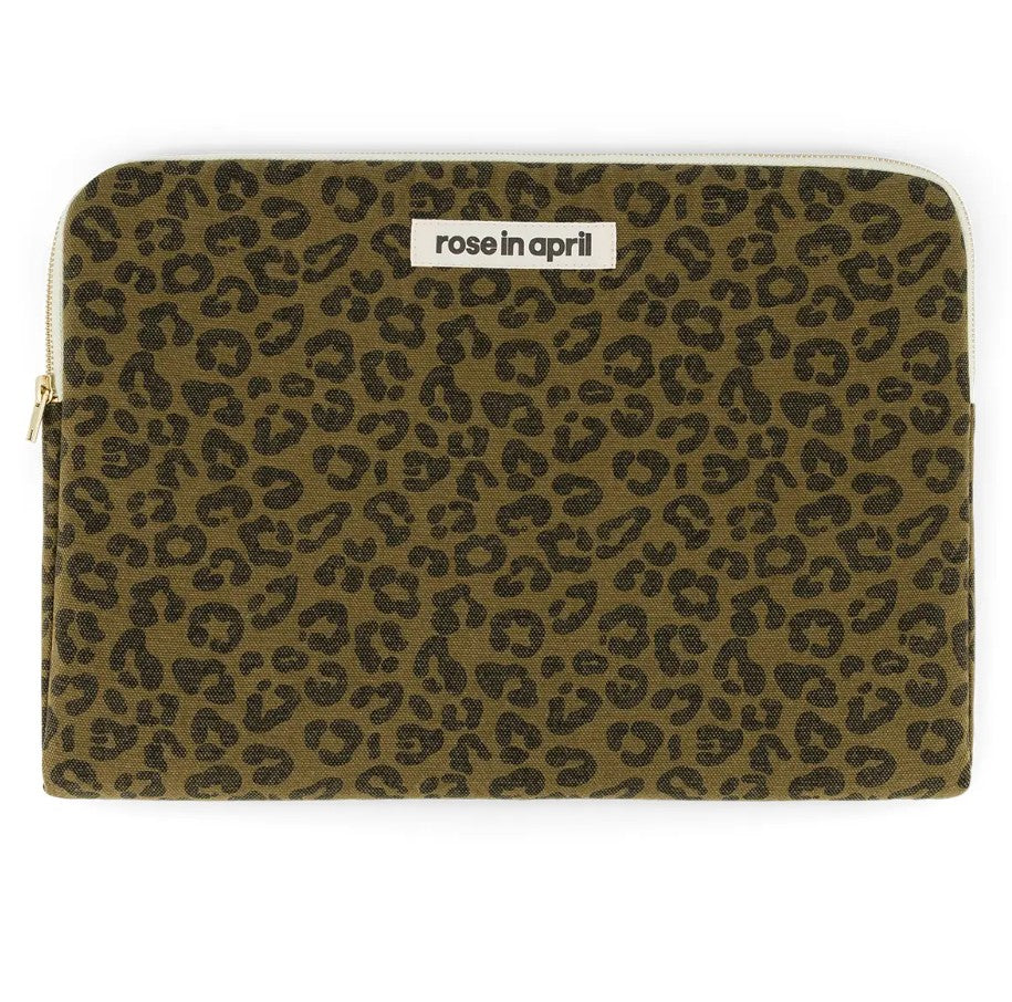 Pochette d'ordinateur Maya 15"/16" - Graou - Olive