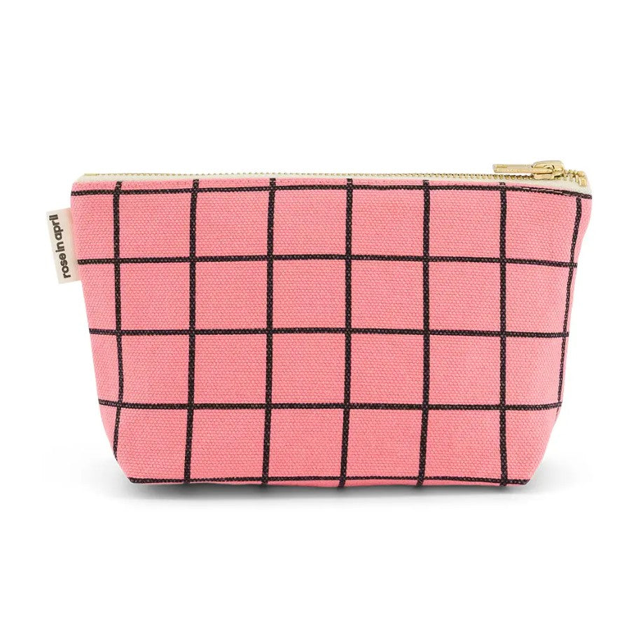 Pochette Sofia - Check - Funky pink