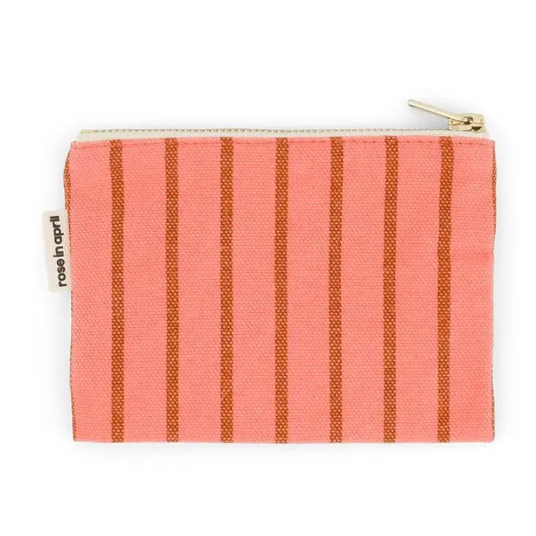 Porte-monnaie Marie - Tennis - Corail / Pécan