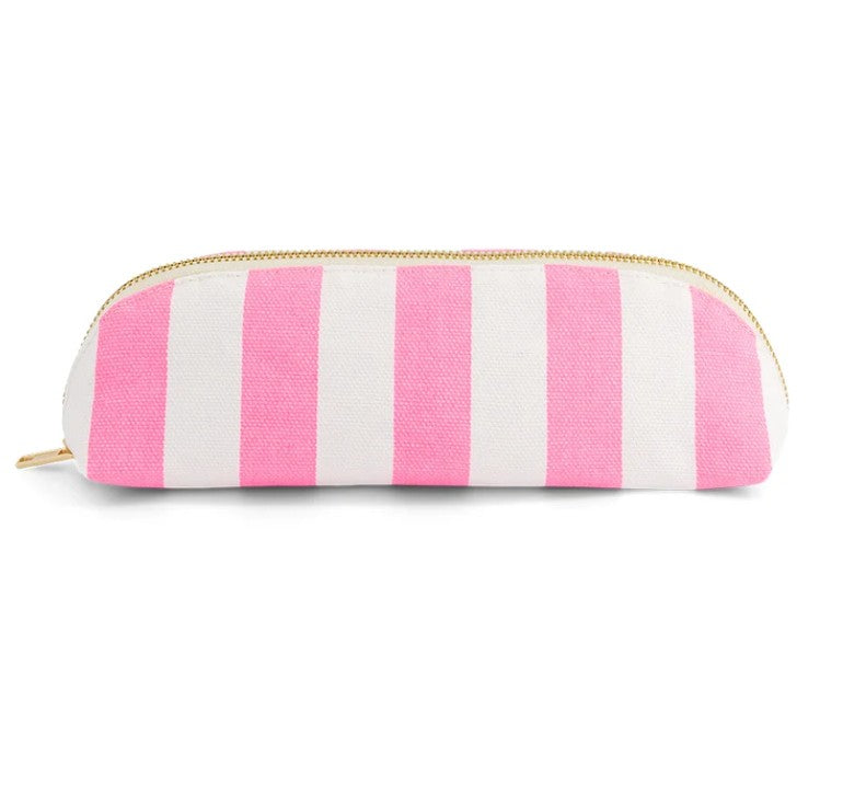 Trousse Gaston - Rayures - Neon pink