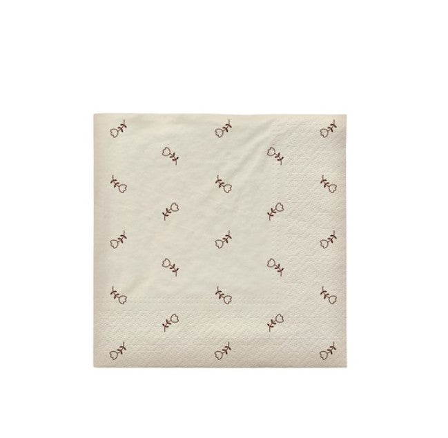 Pack de 20 serviettes en papier - Mai