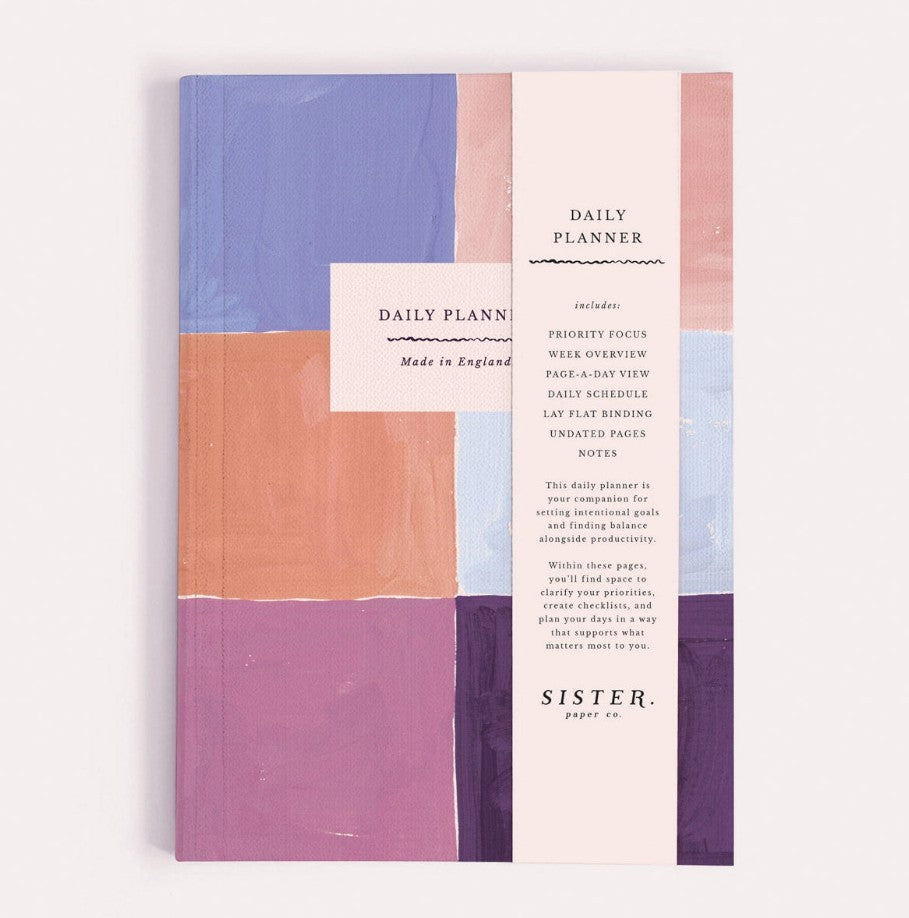 Plannificateur journalier - Etude de couleurs