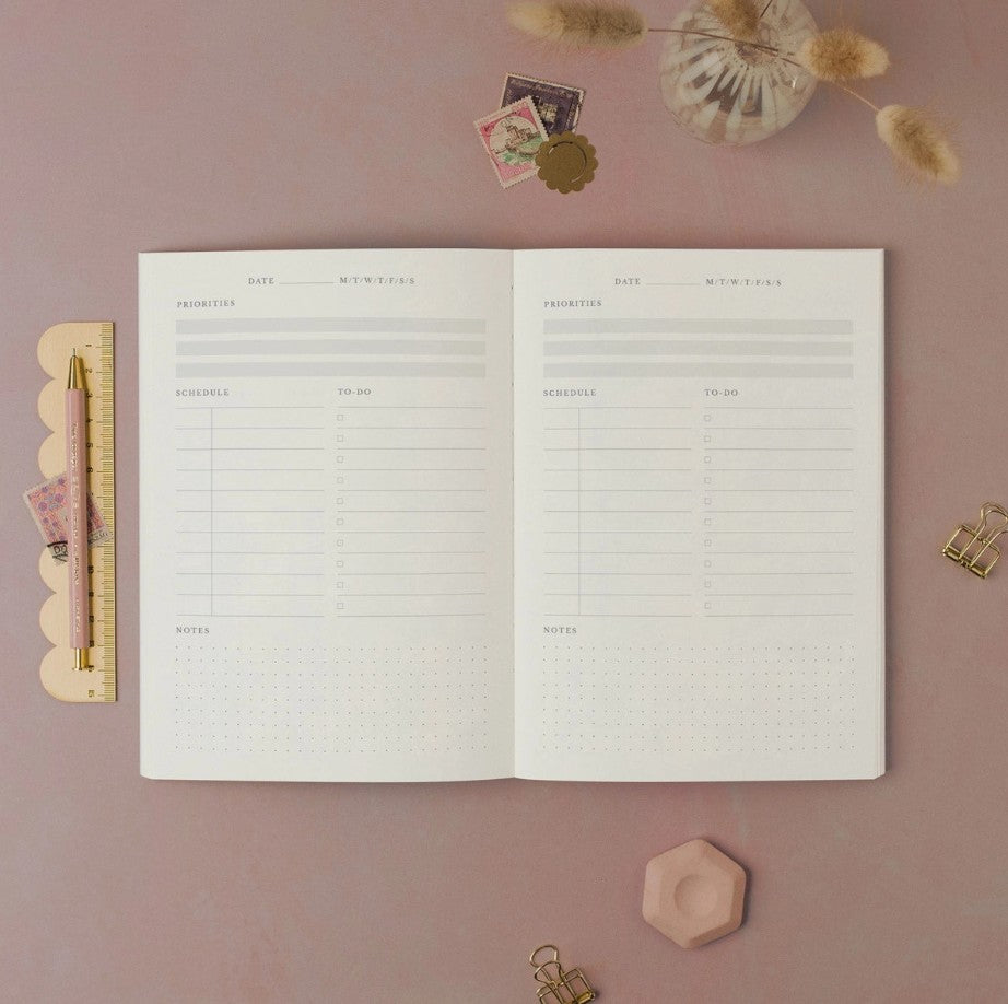 Plannificateur journalier - Rhythm monochrome