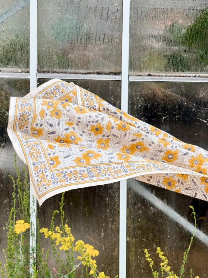 Foulard Agra - Bouton d'or