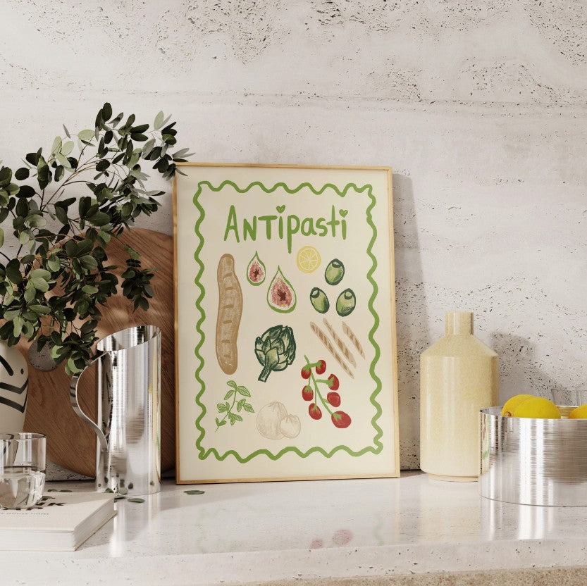 Affiche A5 - Antipasti