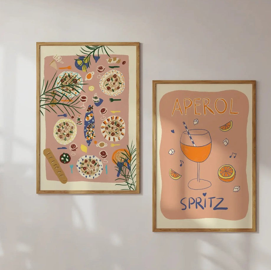 Affiche A3 - Table dressée