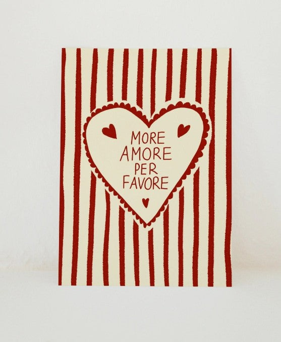 Carte postale - More amor per favor